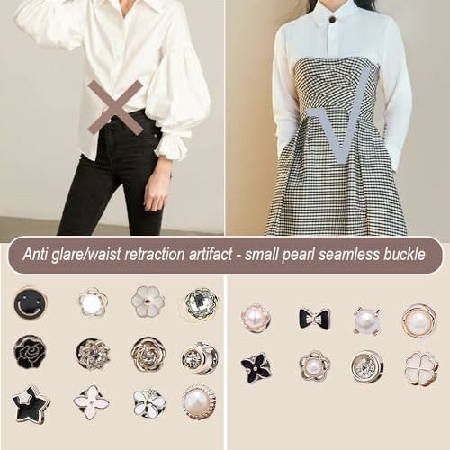 Broche de Boutons Aeuezxx