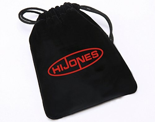Sac noir avec logo HiJones rouge