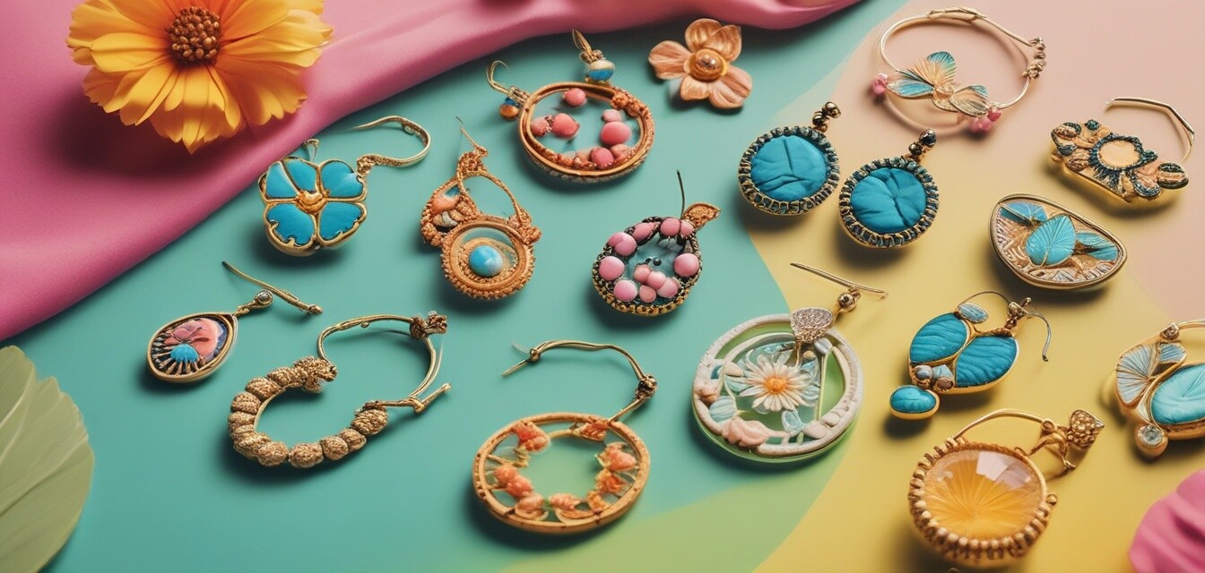 Boucles d'oreilles tendance pour l'été 2025