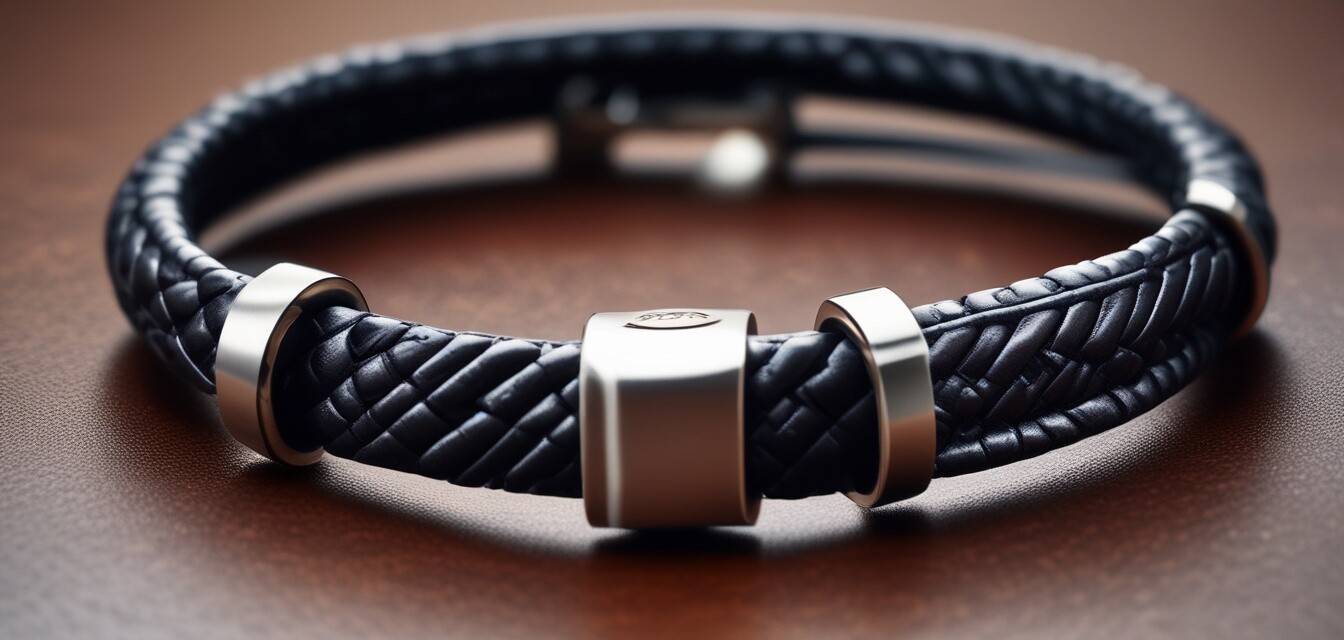 Combination bracelet showcasing style