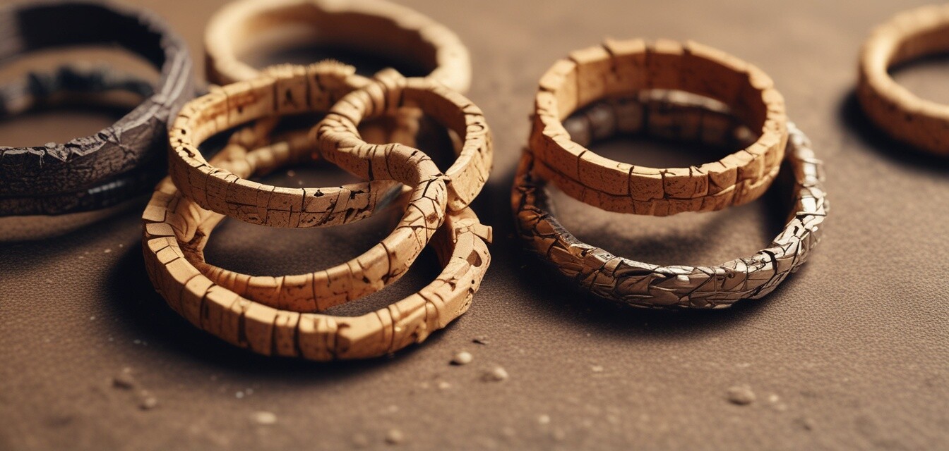 Bracelets en liège