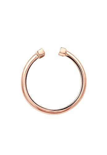 Anneau ouvert en or rose.