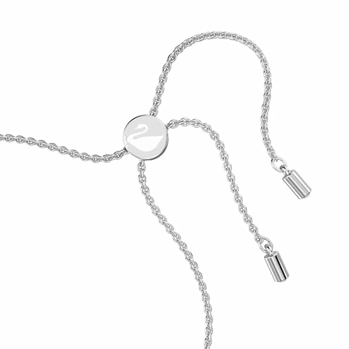 Bracelet ajustable en argent avec fermoir coulissant.