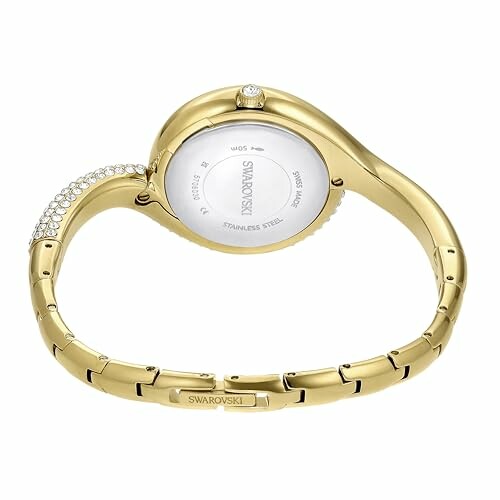 Montre en or Swarovski vue arrière